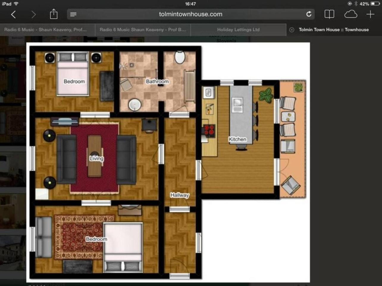 Tolmin Center Apartments Townhouse & Loft Dış mekan fotoğraf